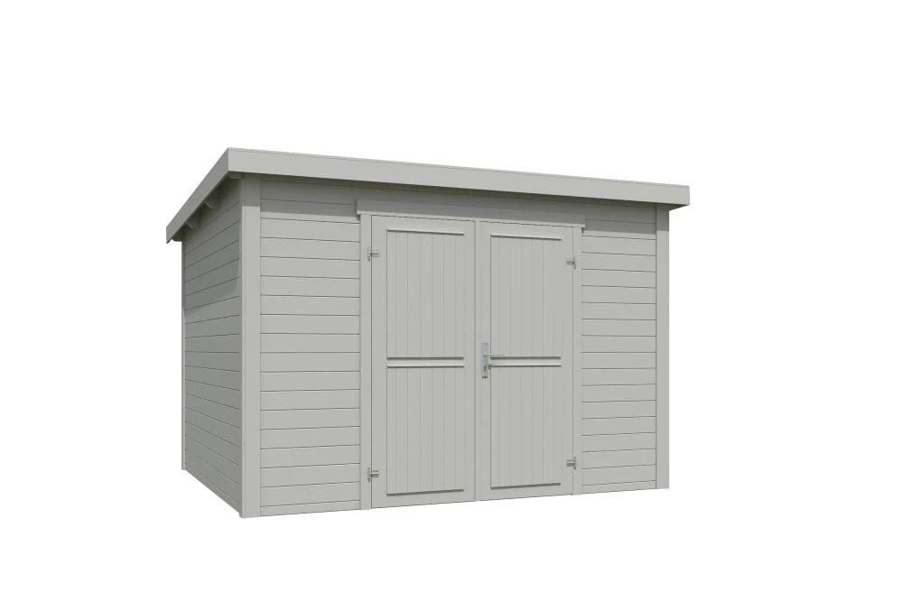 Outdoor Life Blokhut Lotta Platinum Grey 300 x 250 cm - Afbeelding 2